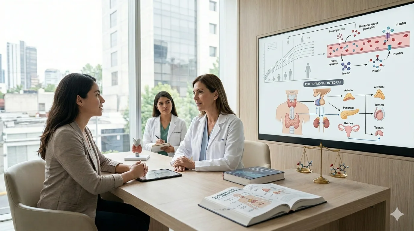 ¿Qué médico trata los problemas endocrinos?