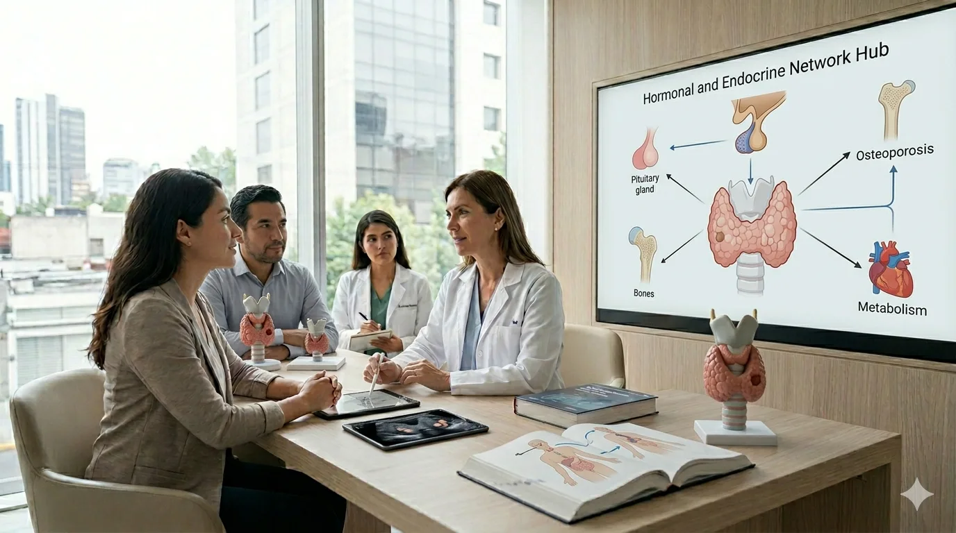¿Qué médico trata los problemas tiroideos?